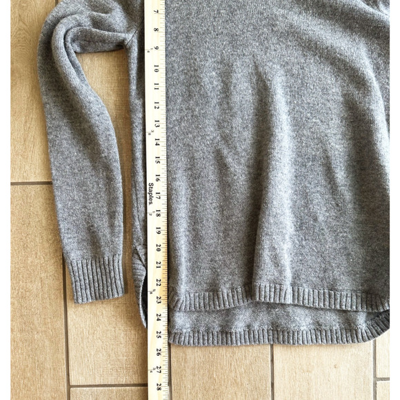 Toad & Co Womens Crew Lambswool Sweater Small Fair Isle Lightweight Preppy Gray - Picture 9 of 9